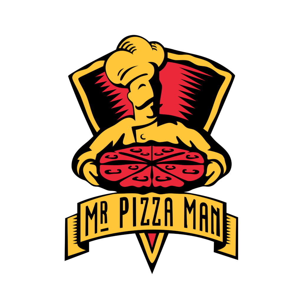 Mr Pizza Man Logo